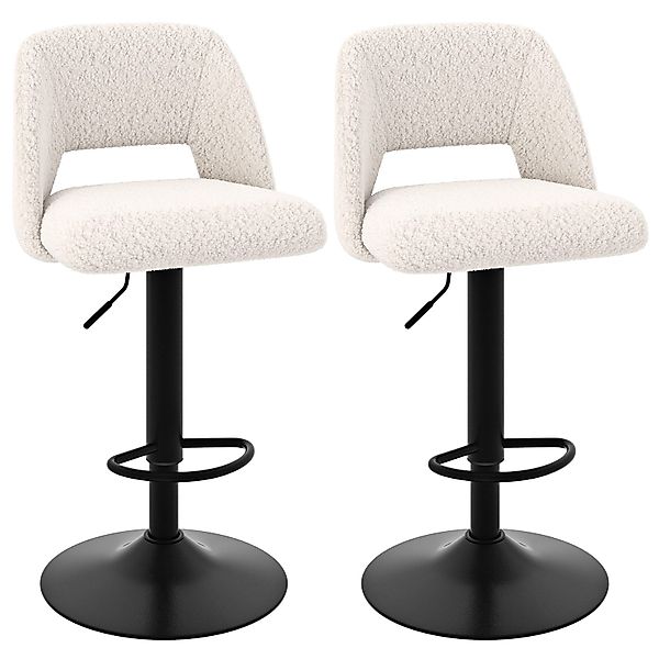 COSTWAY Barhocker (2er Set), Barstühle 63-83 günstig online kaufen