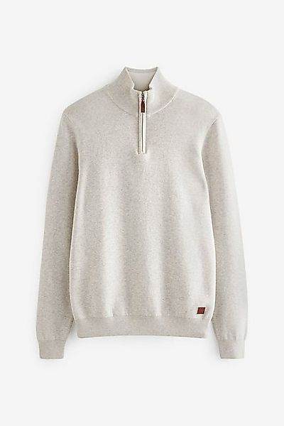 Next Troyer Premium-Baumwollpullover mit RV, Regular günstig online kaufen