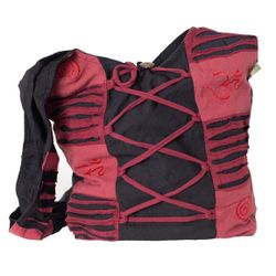 Vishes Shopper Yogitasche Umhängetasche Beuteltasche Schnürung, günstig online kaufen