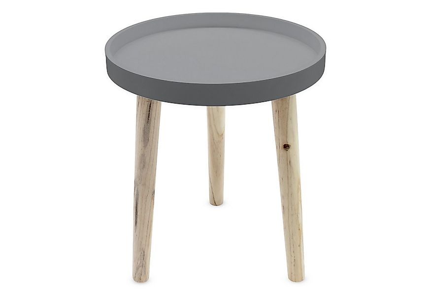 Spetebo Beistelltisch Beistelltisch 30 x 36 cm - grau (Stück, 1-St., Beiste günstig online kaufen