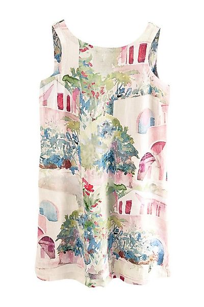 Next Minikleid Mini-Etuikleid mit Leinen mit U-Rückenausschnitt (1-tlg) günstig online kaufen