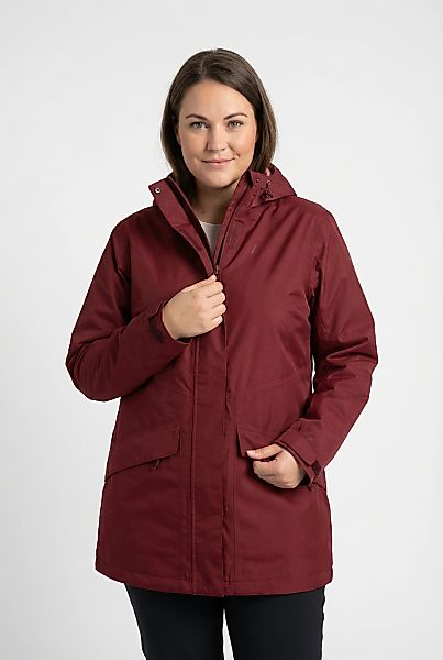 Maier Sports Allwetterjacke "Da-Jacke mTEX Brocken Long W" mit Kapuze für S günstig online kaufen