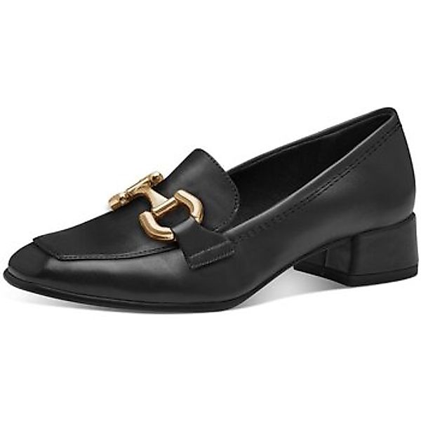 Tamaris Pumps, Blockabsatz, Businesschuh, Slipper mit goldfarbenem Schmucke günstig online kaufen