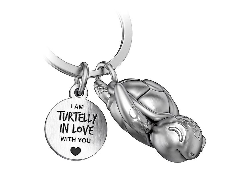 FABACH Schlüsselanhänger Schildkröte Snappy mit Gravur - Turtelly in Love - günstig online kaufen
