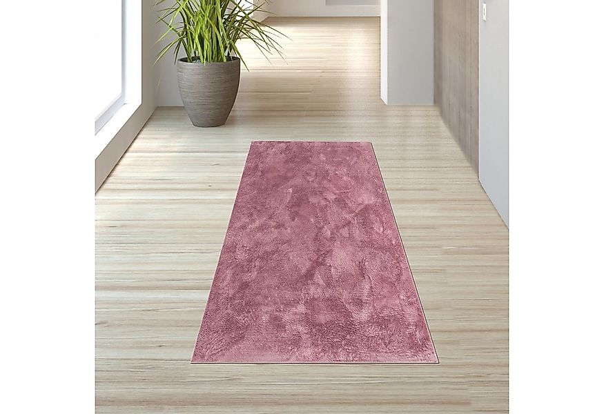 TeppichHome24 Teppich Teppich berry weich pflegeleicht saugrobotergeeignet günstig online kaufen