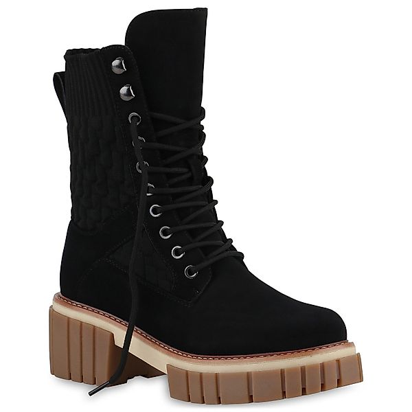 VAN HILL 839707 Plateaustiefelette Damen Leicht günstig online kaufen