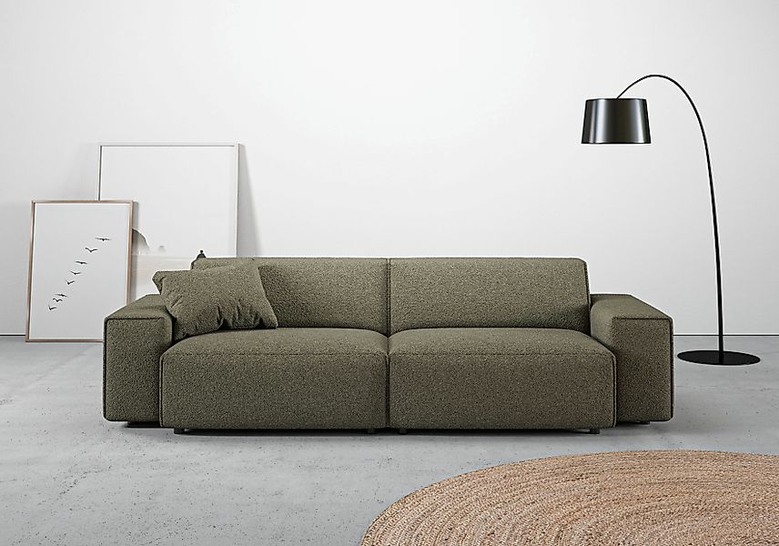Home affaire Big-Sofa »Glimminge auch in Breitcord, Feincord + Easy care-Be günstig online kaufen