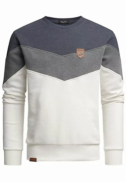 Amaci&Sons Sweatshirt PALMDALE Sweatshirt mit Rundhalsausschnitt Herren Bas günstig online kaufen