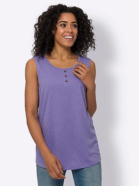 Sieh an! Shirttop Longtop Ärmellos günstig online kaufen