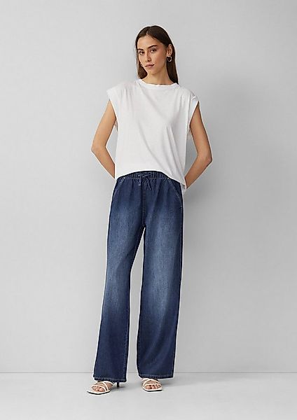 QS Weite Jeans Jeans-Hose (1-tlg) günstig online kaufen