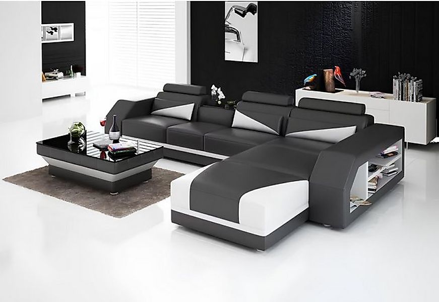 Xlmoebel Ecksofa Ecksofa mit modernem Design, Polsterung und 2-teiliger Sit günstig online kaufen