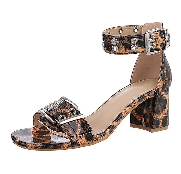 Ital-Design Elegante Sandalen mit Blockabsatz, vielseitig und komfortabel S günstig online kaufen