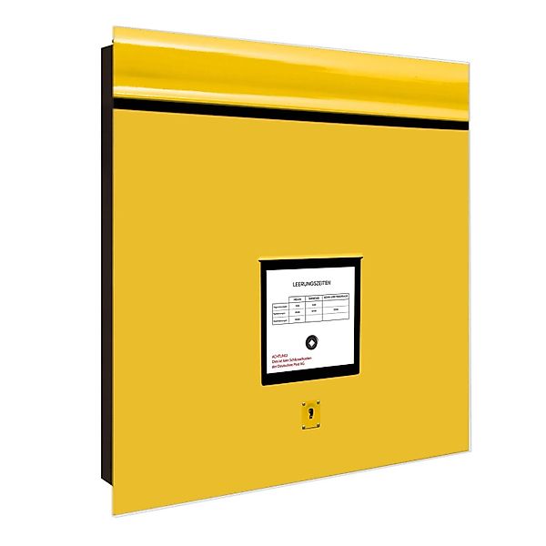 Banjado Großer Schlüsselkasten Glas 30x30cm Schwarz Scharnier Links 50 Hake günstig online kaufen