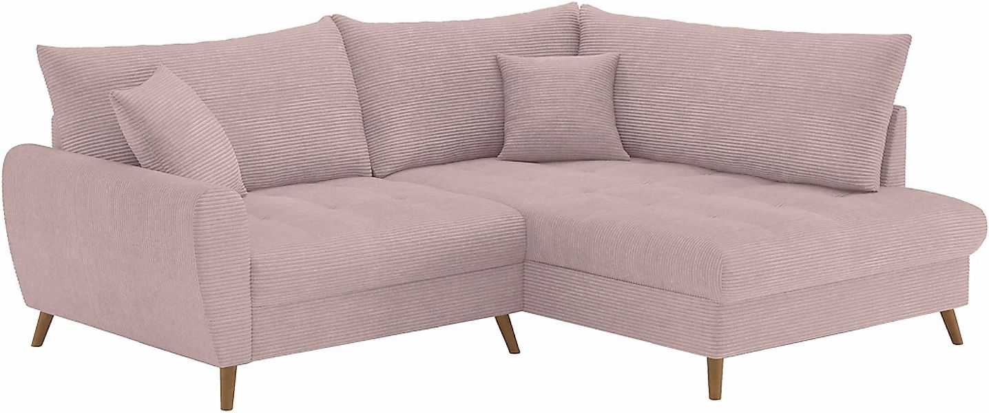 Mr. Couch Ecksofa "Blackburn II, L-Form", Mit Kaltschaumpolsterung bis 140 günstig online kaufen