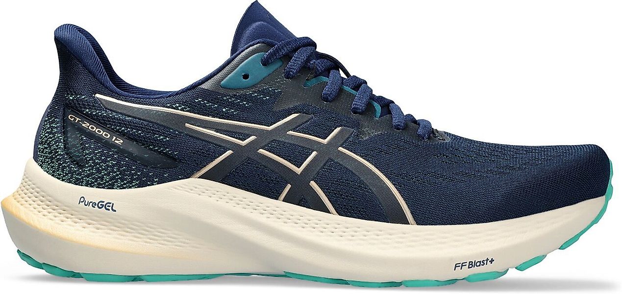 Asics GT-2000 12 BLUE EXPANSE/CHAMPAGNE Laufschuh günstig online kaufen