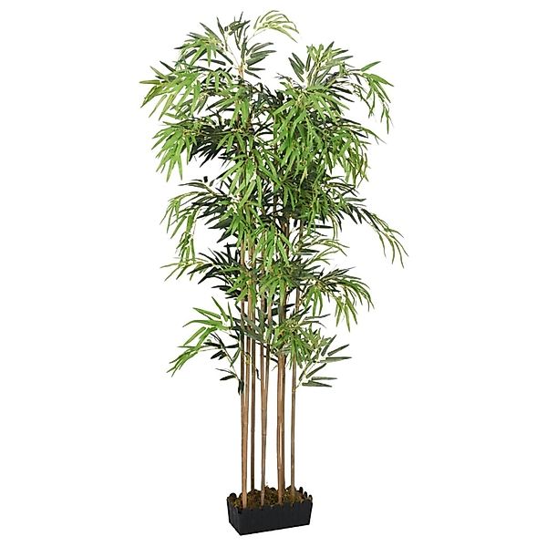 furnicato Bambusbaum Künstlich 1095 Blätter 150 cm Grün günstig online kaufen