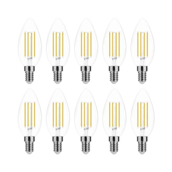 Aigostar LED-Leuchtmittel 4w LED Candle Filament günstig online kaufen