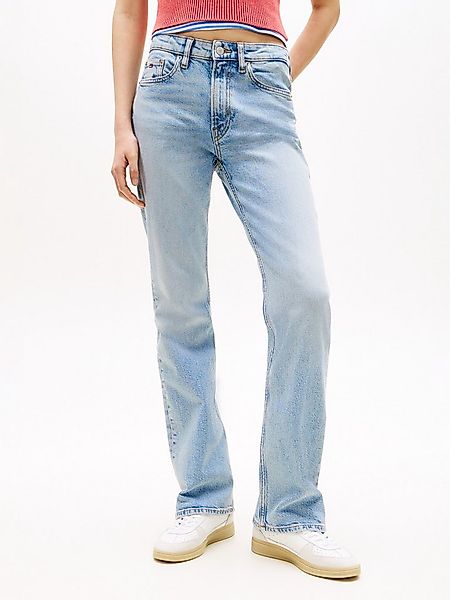 Tommy Jeans Bootcut-Jeans CLEO MID BOOTCUT im Baumwoll-Mix, Mid Waist günstig online kaufen