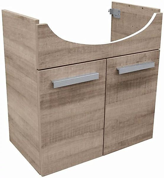 FACKELMANN Waschbeckenunterschrank A-Vero Badmöbel Breite 62,5 cm günstig online kaufen
