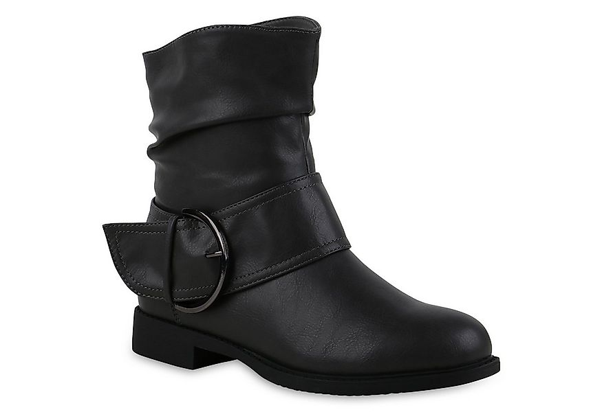 VAN HILL 837602 Schlupfboots Damen Leicht Gefütterte Schlupfstiefeletten Sc günstig online kaufen