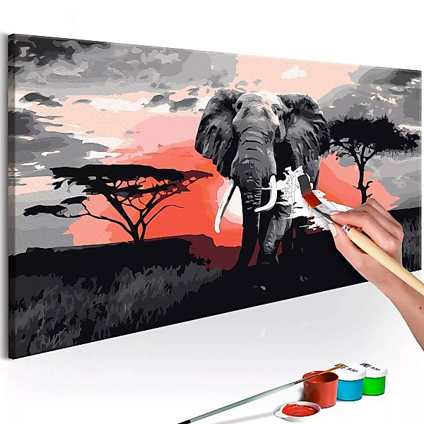 Malen Nach Zahlen - Elefant (afrika) günstig online kaufen
