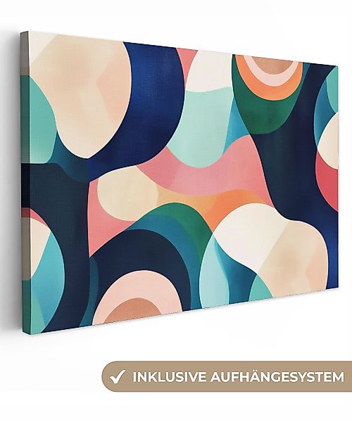 OneMillionCanvasses® Leinwandbild Abstrakt - Blau - günstig online kaufen