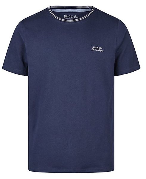Phil & Co. Pyjamaoberteil Herren Shirt mit kurzem Arm (1-tlg) Baumwolle günstig online kaufen