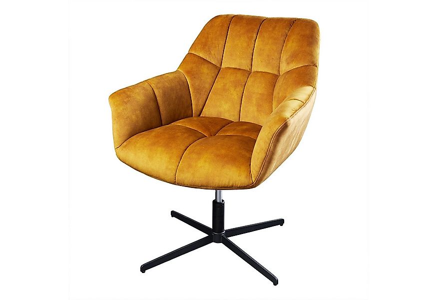 riess-ambiente Loungesessel PAPILLON senfgelb / schwarz (Einzelartikel, 1-S günstig online kaufen