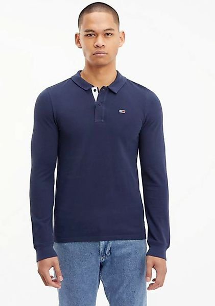 Tommy Jeans Langarm-Poloshirt TJM SLIM SOLID LS POLO günstig online kaufen