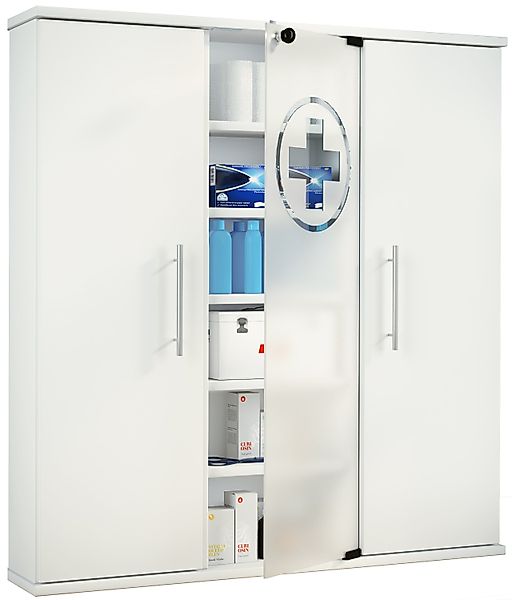 VCM Medizinschrank Medizinschrank Arzneischrank Santila abschließbar günstig online kaufen