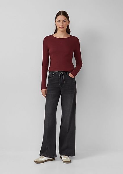 s.Oliver Weite Jeans Jeans-Hose SURI Jeans-Hose günstig online kaufen