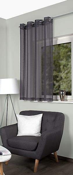 Home Basics Vorhang DOLLY, Ösen (1 günstig online kaufen