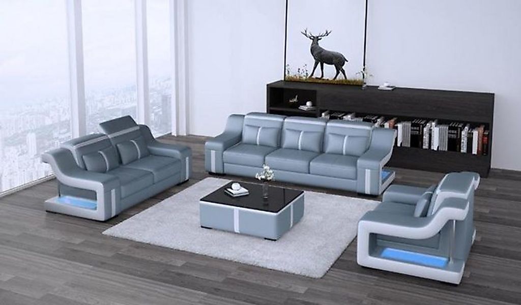 JVmoebel Sofa Sofagarnitur 3+1 Sitzer Couch Polster Sitz Garnitur Sofa Wohn günstig online kaufen