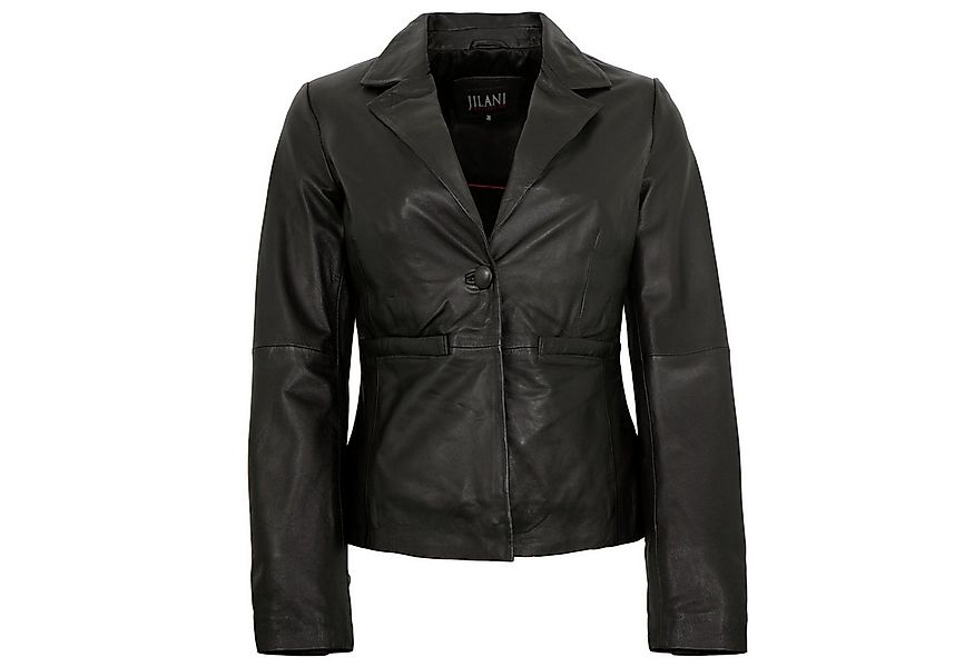Jilani Lederjacke Kylie Jilani Collection - Damen Lederjacke Blazer Lammnap günstig online kaufen