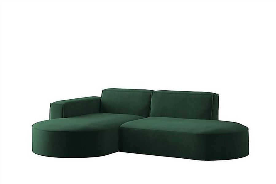 Fun Möbel Ecksofa Designersofa PALMA XS in Stoff Scala oder Noel, Auch mit günstig online kaufen