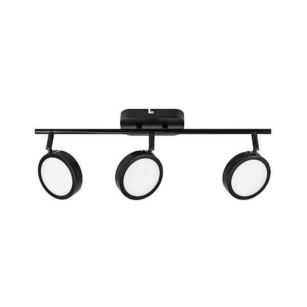 Lindby Strahler Neros 9951086 Modern in Schwarz aus Metall 3-flammig GX53 W günstig online kaufen