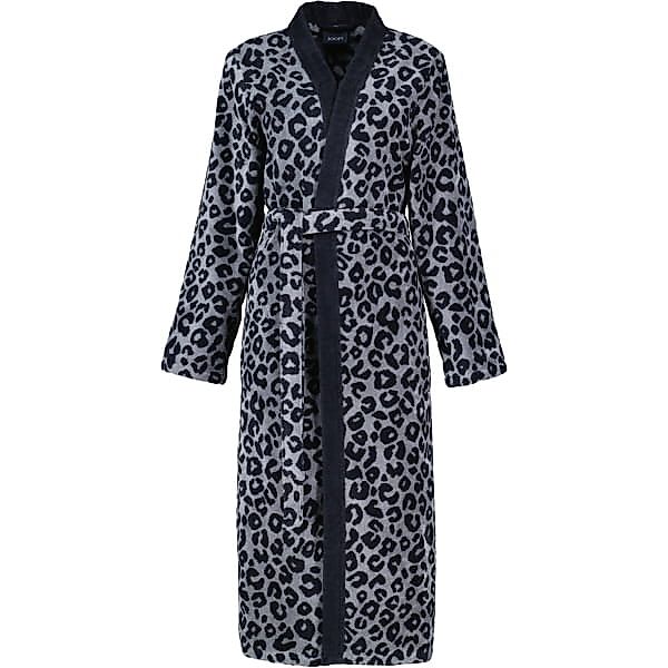 JOOP! Bademäntel Damen Kimono Leo 1666 - Farbe: Graphit - 90 - XL günstig online kaufen