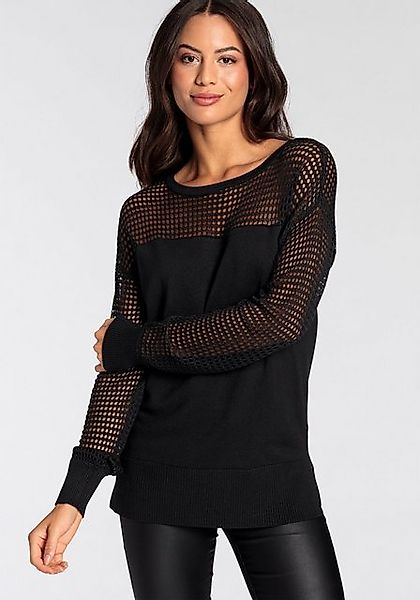 Melrose Ajourpullover, mit Lochmuster günstig online kaufen