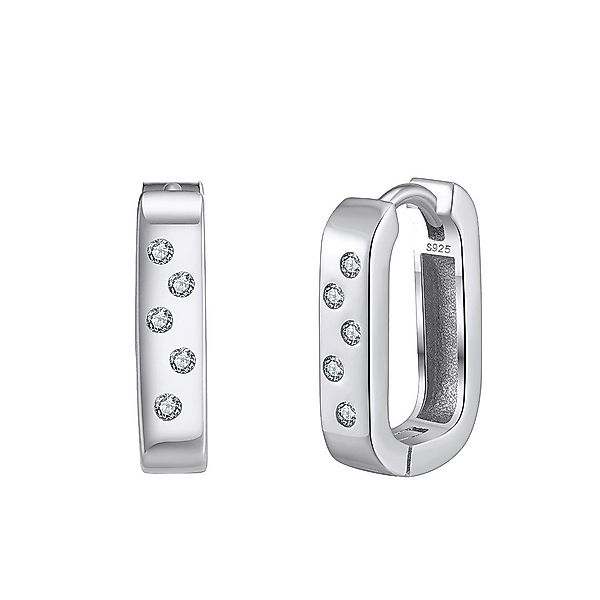 Suzan Gold Paar Creolen Squareline – günstig online kaufen