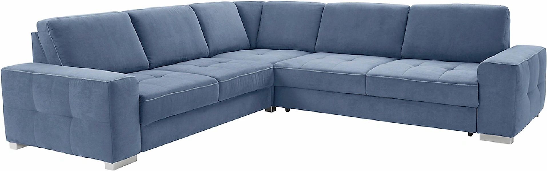 sit&more Ecksofa »Santorini L-Form«, mit Federkern und Sitztiefenverstellun günstig online kaufen
