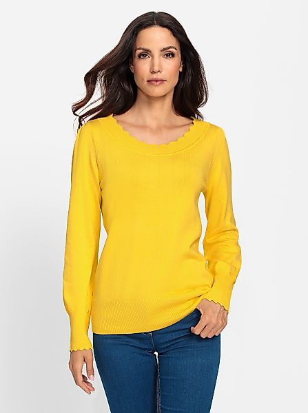 heine Strickpullover Langarm-Pullover günstig online kaufen