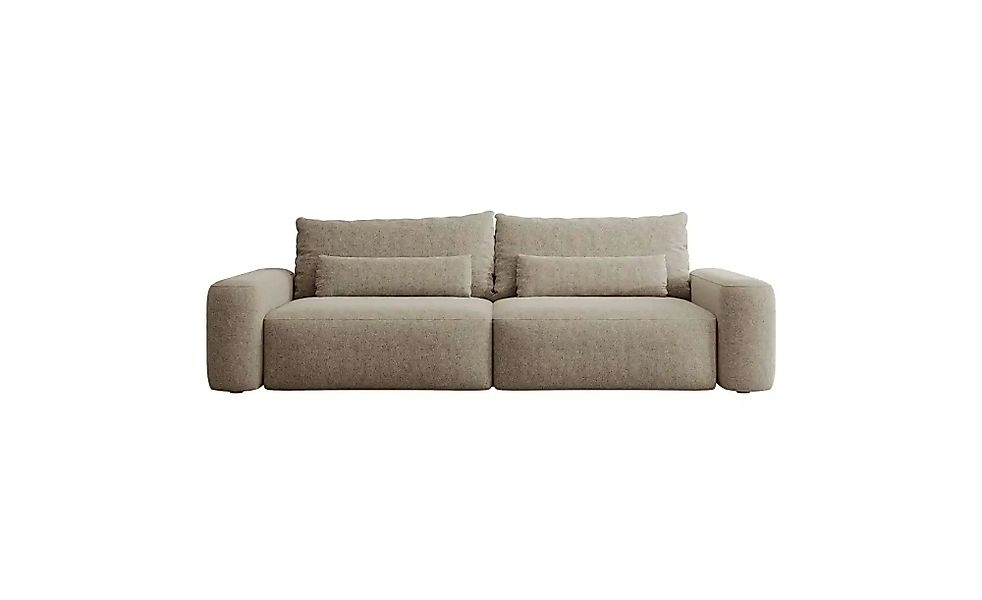 Einzelsofa mit Schlaffunktion Carnos ¦ braun ¦ Maße (cm): B: 257 H: 82 Pols günstig online kaufen