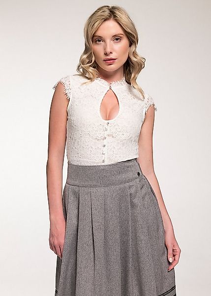 Spieth & Wensky Dirndlbluse Grazia mit festlichem Charakter günstig online kaufen