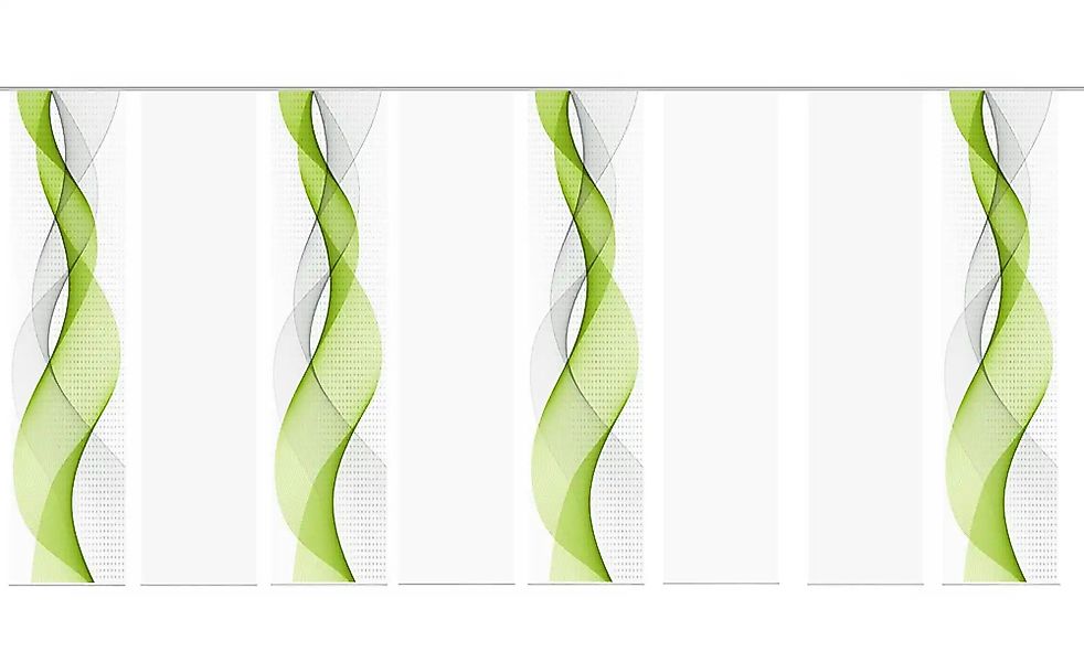 HOME Wohnideen Schiebevorhang   ¦ grün ¦ Maße (cm): B: 60 Gardinen & Rollos günstig online kaufen