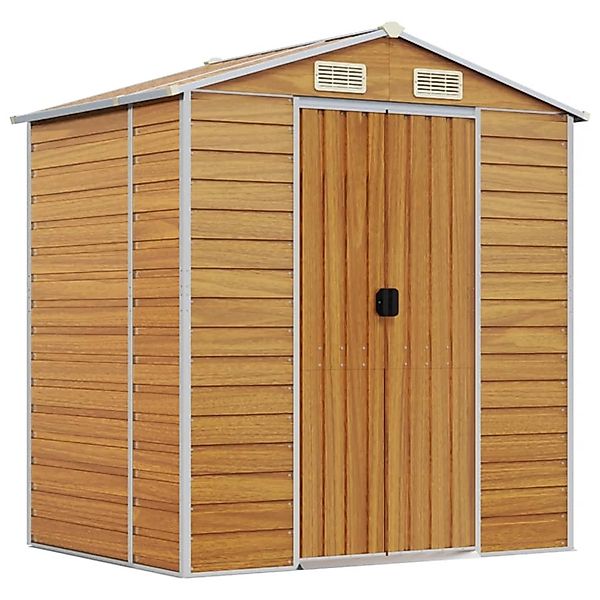 vidaXL Gartenhaus Gerätehaus Hellbraun 191x130x198 cm günstig online kaufen