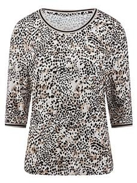 Rundhals-Shirt BASLER beige günstig online kaufen