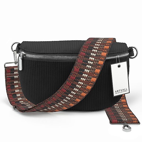 ARTVALL Umhängetasche Cord Handtasche Brusttasche Schultertasche günstig online kaufen