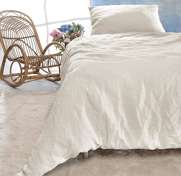 Wohnen und Accessoires GmbH & Co. KG Bettwäsche Leinen Bettwäsche-Set Sintr günstig online kaufen