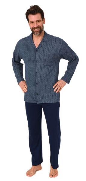 Normann Pyjama Herren Langarm Schlafanzug zum günstig online kaufen