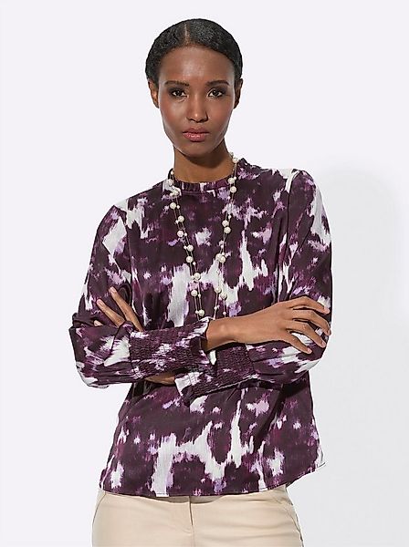 creation L Klassische Bluse Satinbluse . günstig online kaufen